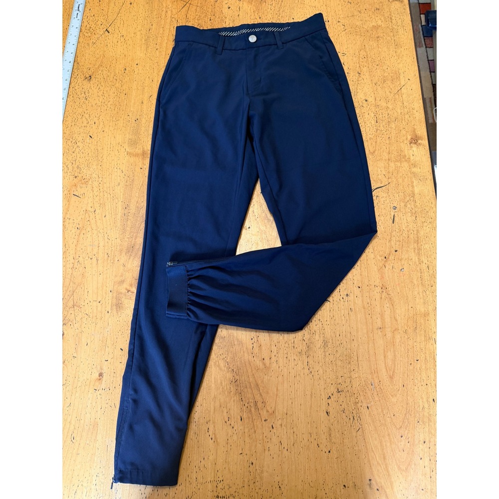 Primo Golf Jogger‎ 28 Regular Mens Navy Blue Performance Stretch Golf Pants